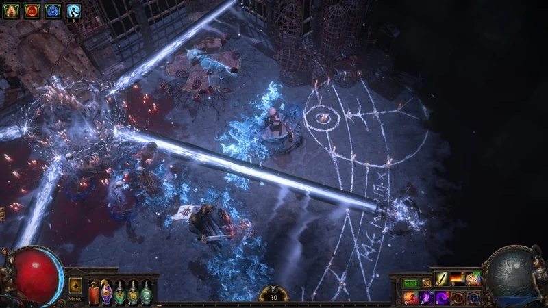 Cơ chế độc đáo Path Of Exile ngọc kỹ năng