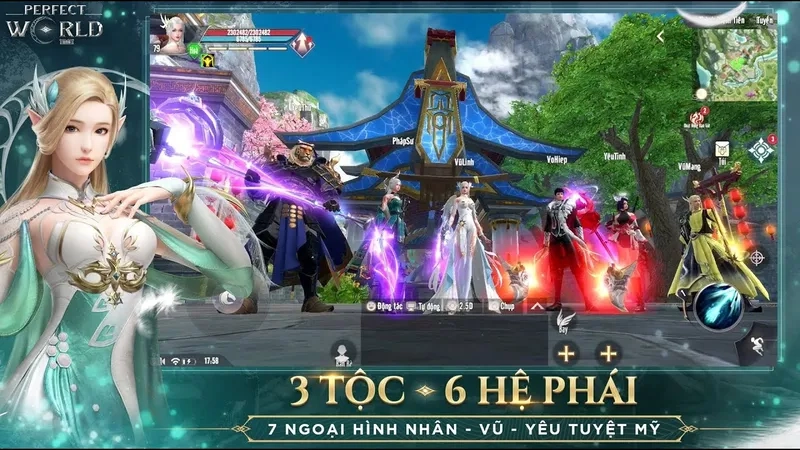 Tải Perfect World VNG apk phù hợp nhiều máy