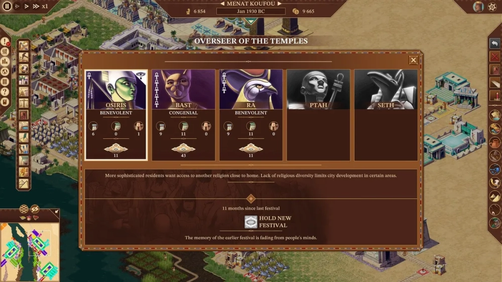 Game xây thành ai cập giống pharaoh trên web hấp dẫn nhất