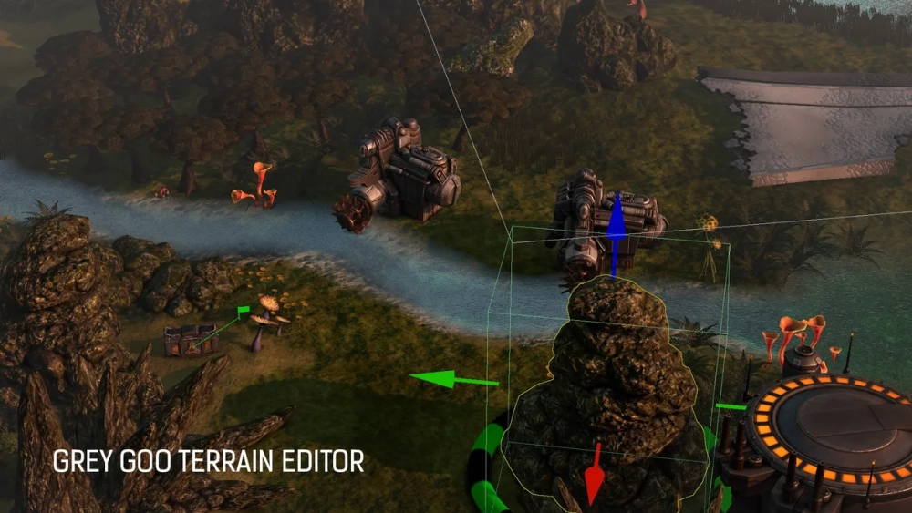 Grey Goo cấu hình cực đại với công nghệ đổ bóng tiên tiến