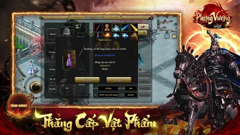 Hướng dẫn cách nâng tướng phong vương adnx nhanh