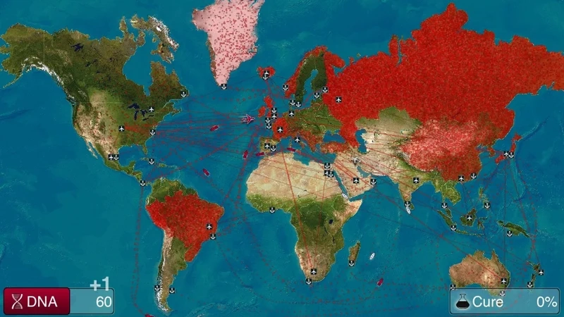 Trải nghiệm trận chiến toàn cầu qua plague inc game play