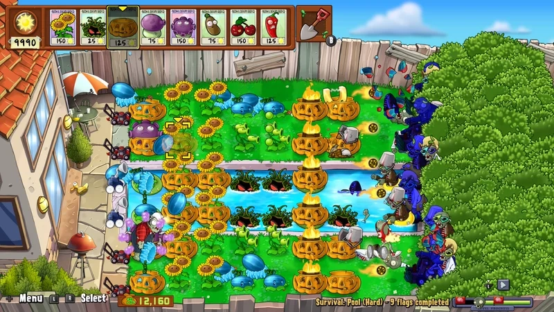 Chơi mượt mà với plants vs zombies gameplay hd kịch tính