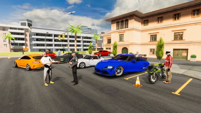 Thử thách trên máy tính play car parking multiplayer on pc