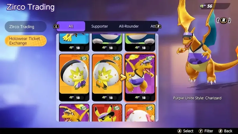 Chọn Pokemon Unite bảng ngọc phù hợp