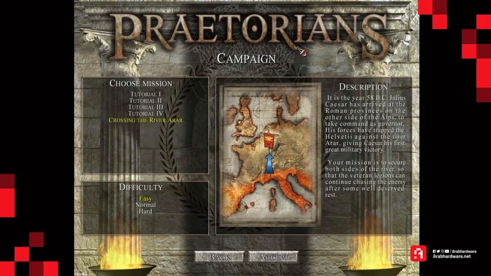Những khí cụ quan trọng trong bí kíp công thành trong game praetorians