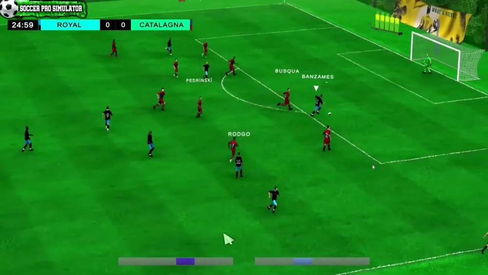 Hướng dẫn điều khiển trong pro soccer online play cho người mới