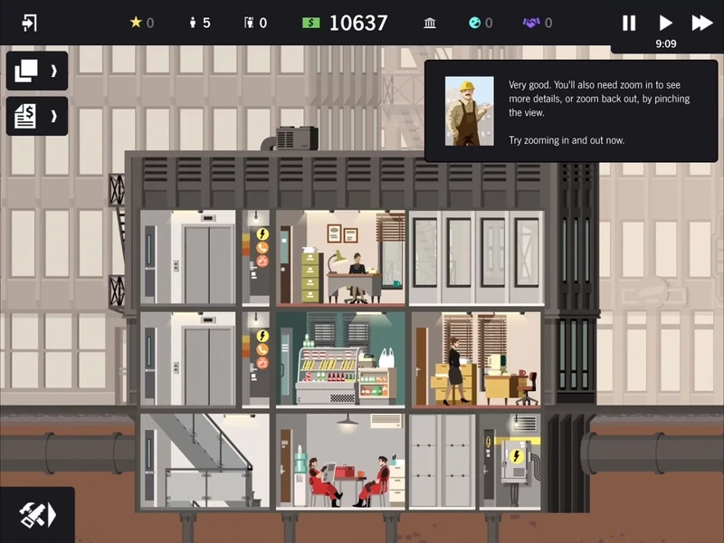 Khám phá tùy chỉnh với Project Highrise mod APK