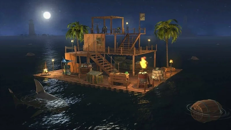 Các lưu ý quan trọng khi chơi game Raft Survival