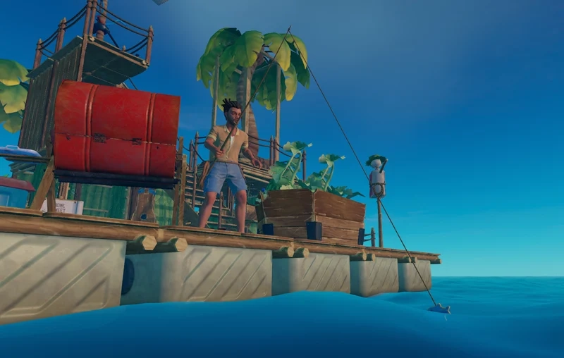 Chơi mượt trên mobile với raft survival android