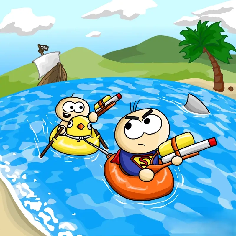 Raft wars game thú vị phù hợp mọi lứa tuổi