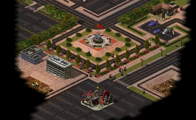 Xây dựng lực lượng command conquer red alert 2 căn cứ