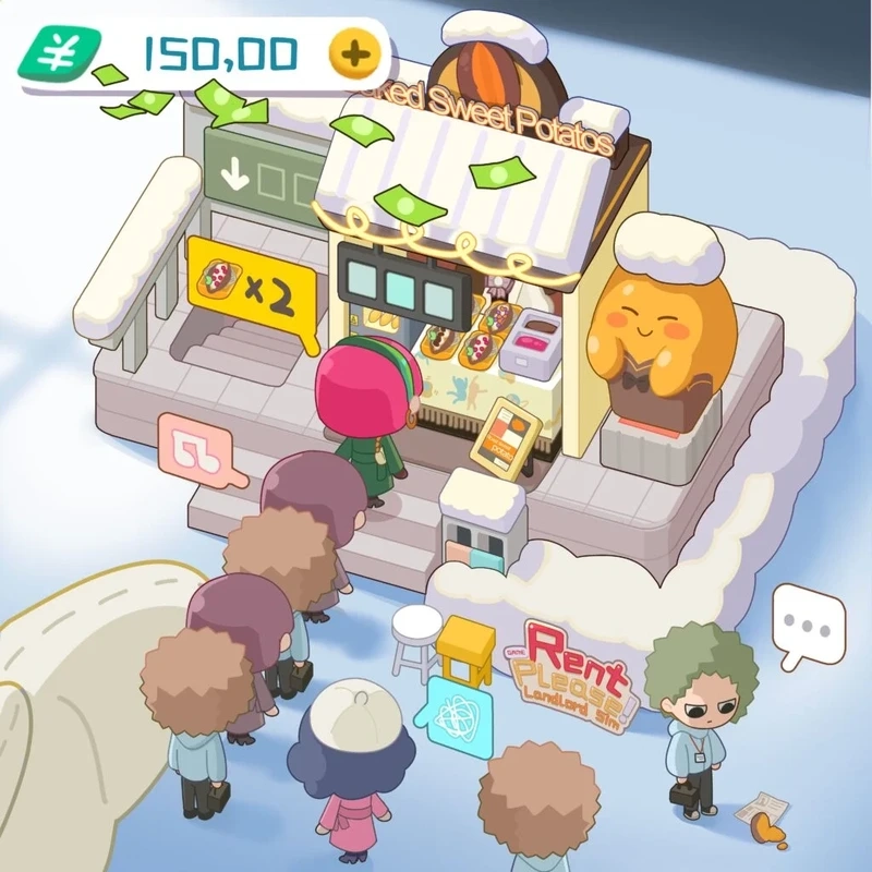 Xây dựng đế chế thuê nhà với chiến lược kinh doanh trong Rent Please! Landlord Sim