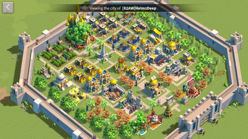 Thưởng thức rise of kingdoms đồ họa đẹp sống động