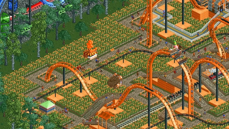 Hướng dẫn cách chơi chi tiết RollerCoaster Tycoon