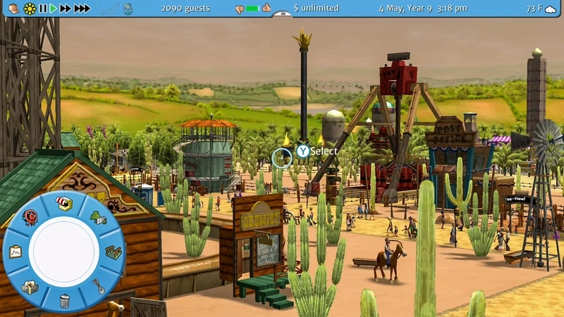 Khám phá thế giới rollercoaster tycoon world