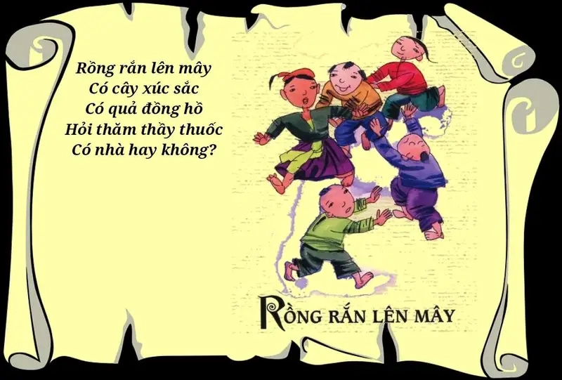 Rồng rắn biến thể cho trẻ em vận động an toàn
