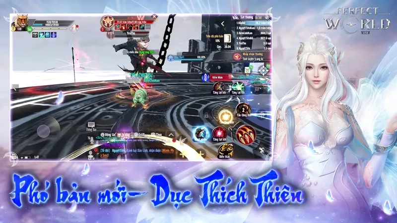 Lối chơi cuốn hút trong game Perfect World VNG