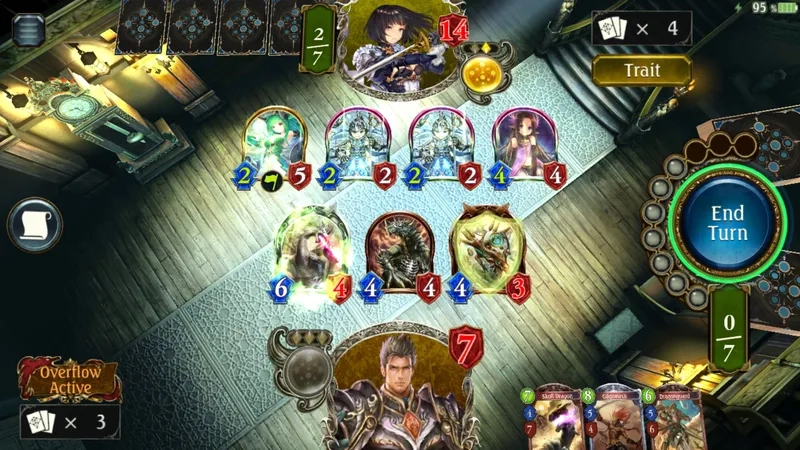 Combo Shadowverse mạnh mẽ được thể hiện bằng ảnh