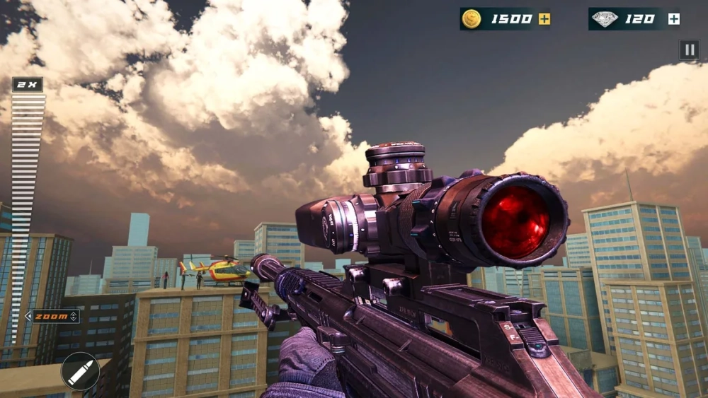 Cách ngắm bắn chuẩn xác trong sniper clash 3d poki