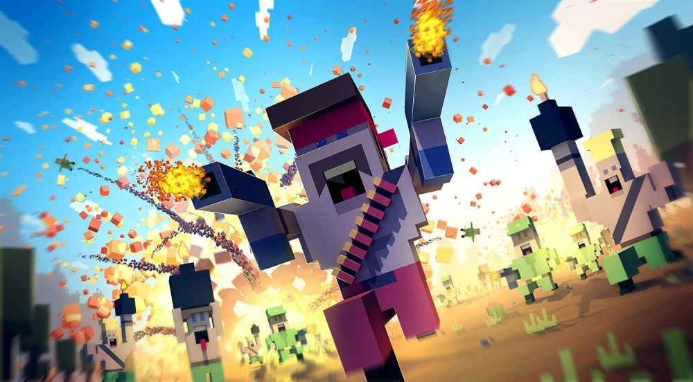 Hình ảnh Squadd.io game y8 với lối chơi bắn súng kinh điển