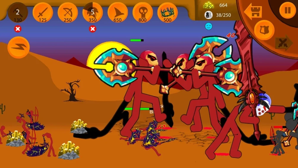 Phân tích các thế lực trong Stick Empires: Order vs Chaos vs Elemental