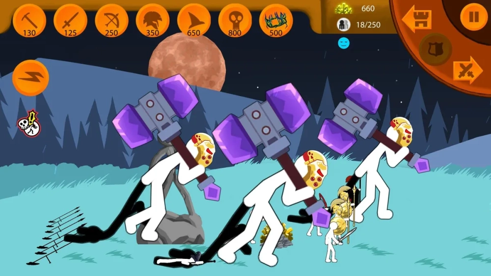 Sảnh chờ đông đúc khi chơi Stick Empires play online cùng bạn bè