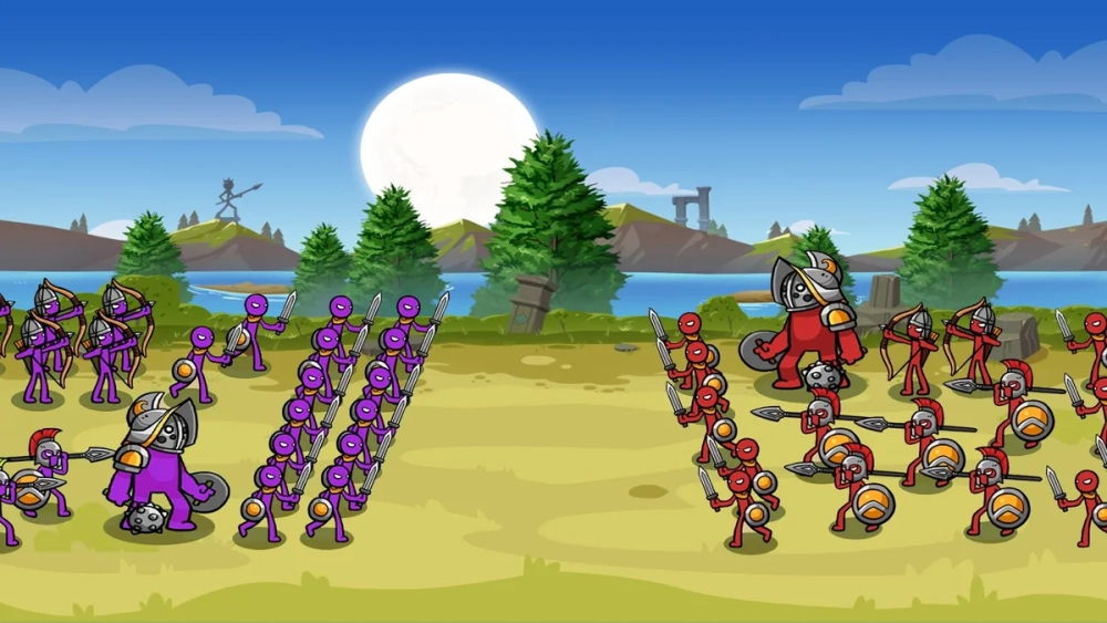 Điều khiển đội quân Archidons trong Stick Empires free cực đỉnh