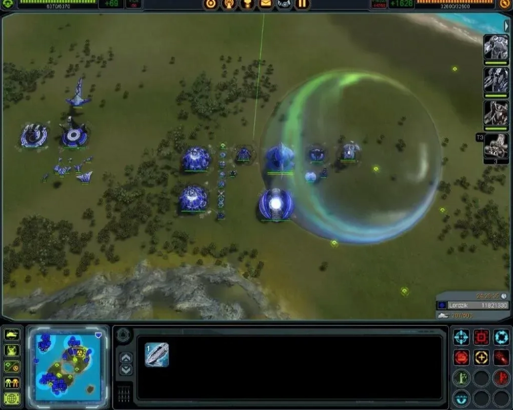 Sức mạnh hủy diệt của Unit mạnh nhất Supreme Commander lúc cuối game