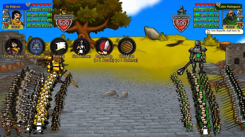 Swords and Sandals chế độ sinh tồn đầy thử thách