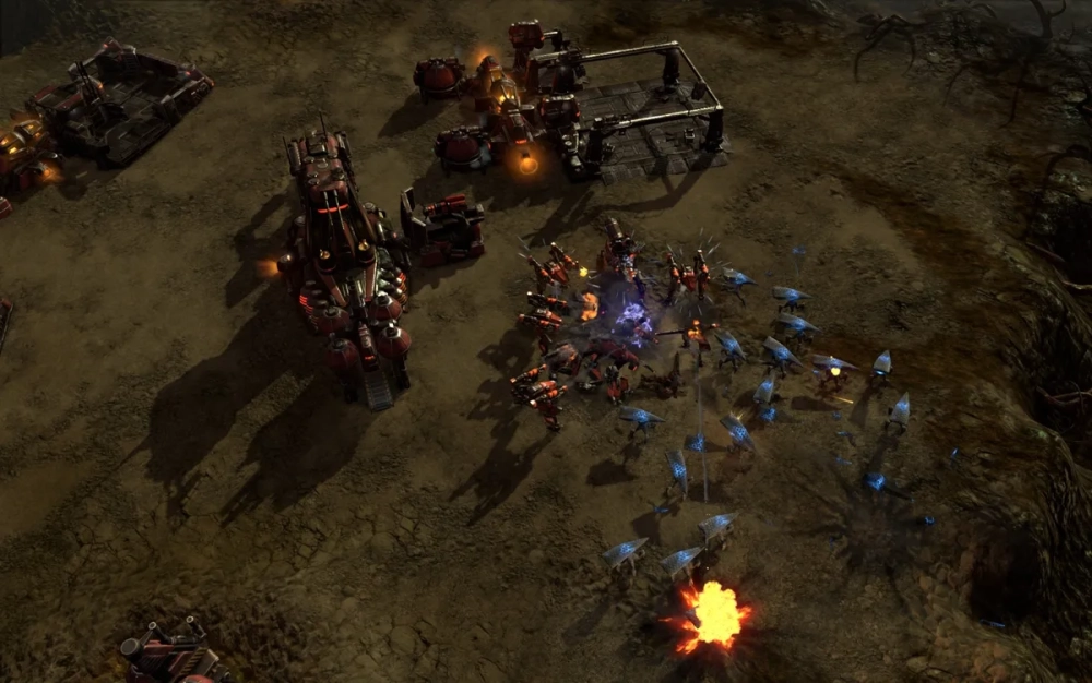 Đơn vị Epic Unit của phe Human - Alpha đang khai hỏa