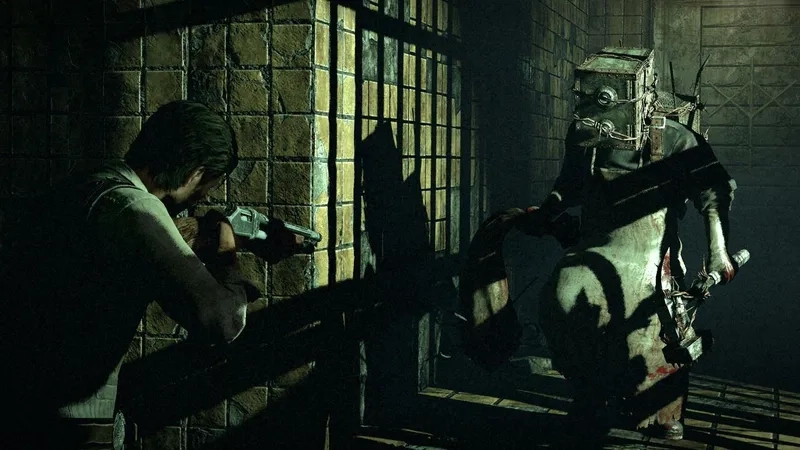 Đồ họa The Evil Within PS4 u tối
