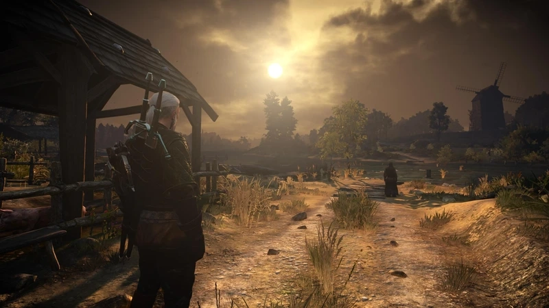 Xem hành trình săn quái vật trong the witcher 3 wild hunt gameplay