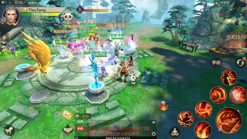 Hình ảnh đẹp mắt tạo dấu ấn cho thục sơn kỳ hiệp 3d