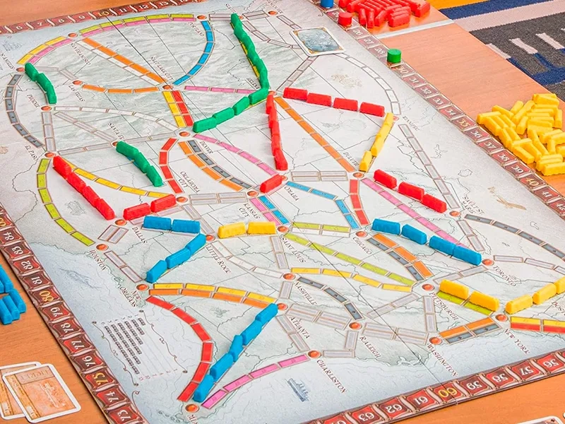 Đấu Ticket to Ride online kịch tính