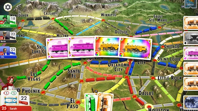 Học cách chơi Ticket to Ride rất dễ
