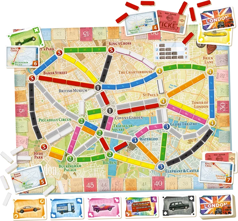 Mua Ticket to Ride board game xịn