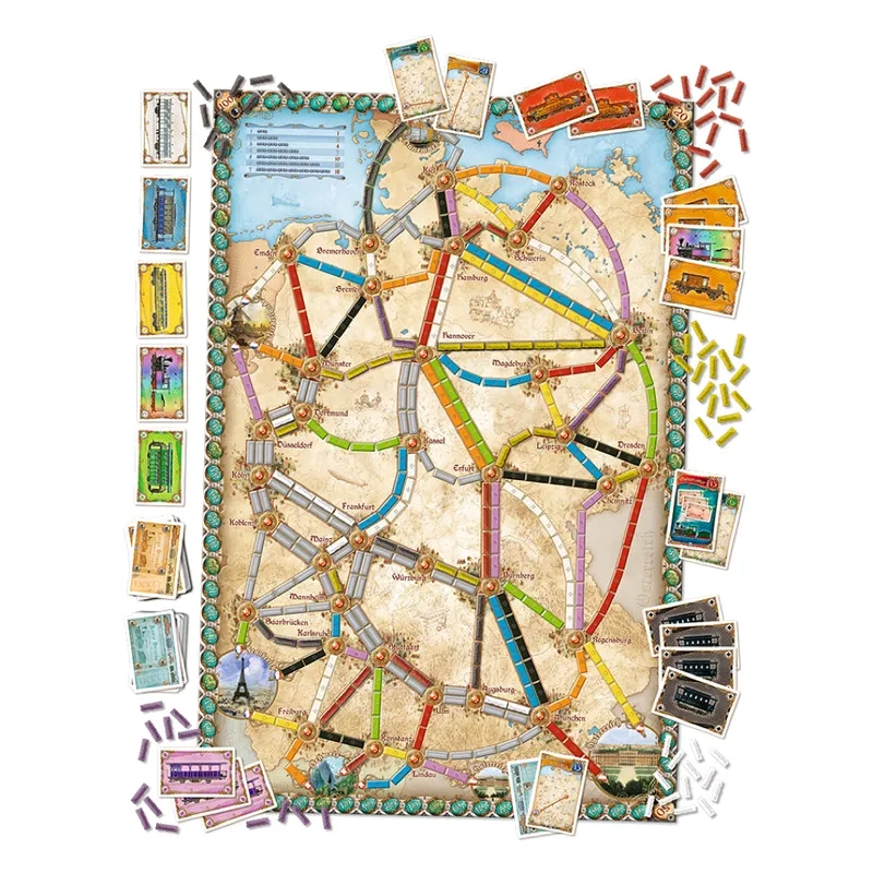 Bản Ticket to Ride pl tiếng Ba Lan