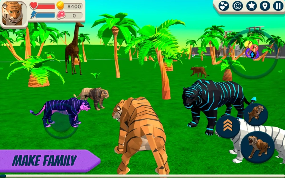 Tiger Simulator 3D CrazyGames nơi hội tụ các cao thủ săn mồi