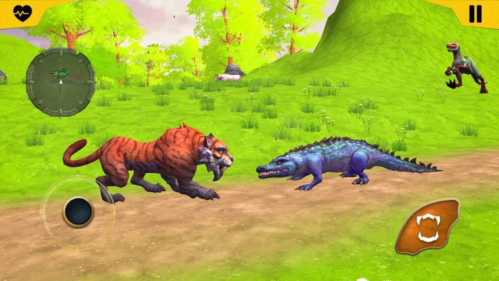 Chơi game tiger simulator 3d trải nghiệm thế giới mở rộng lớn