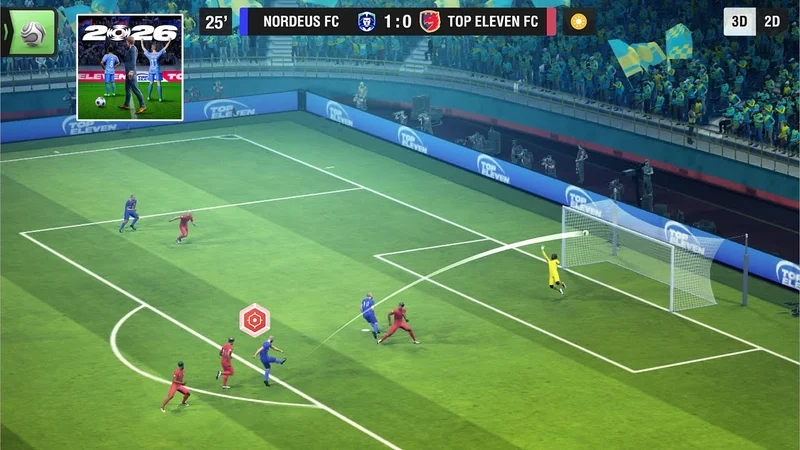 Trải nghiệm top eleven giao diện trực quan và hiện đại