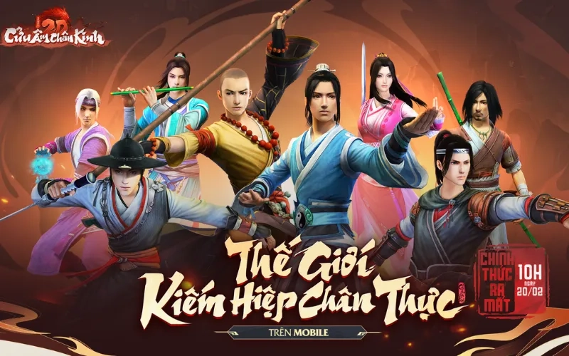 Khám phá cửu âm chân kinh mobile ngay hôm nay