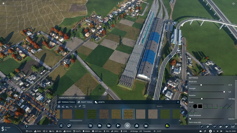 Khám phá lối chơi thực tế transport fever 2 gameplay