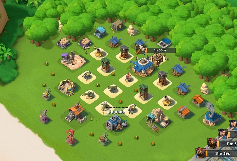 Tham gia thế giới sống động của game boom beach online