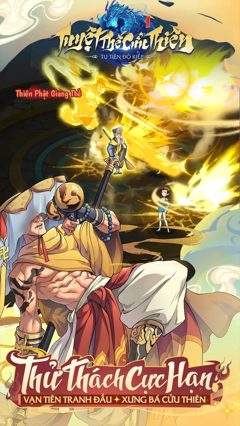 Tăng tiến Tuyệt Thế Cửu Thiên với tuyệt thế cửu thiên nâng cấp nhanh