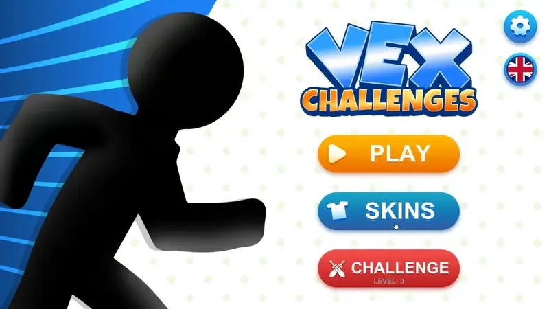 Cảnh level Vex 5 với chướng ngại đa dạng