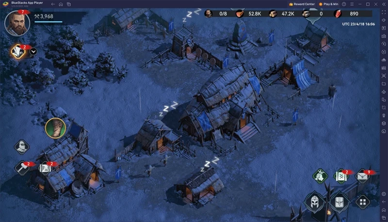 Xem mọi chi tiết hấp dẫn qua viking rise ảnh trong game