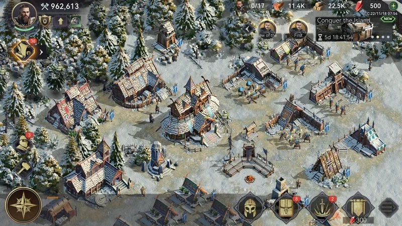 Lưu giữ khoảnh khắc đẹp với viking rise screenshot