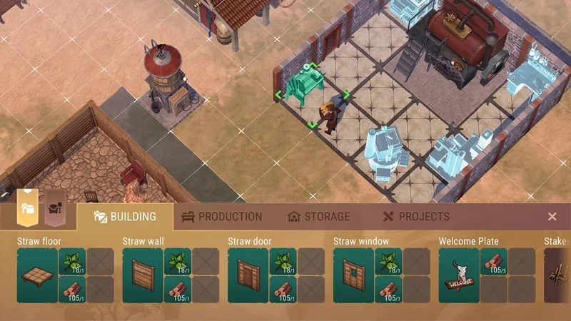 Chiến đấu mượt mà westland survival mobile