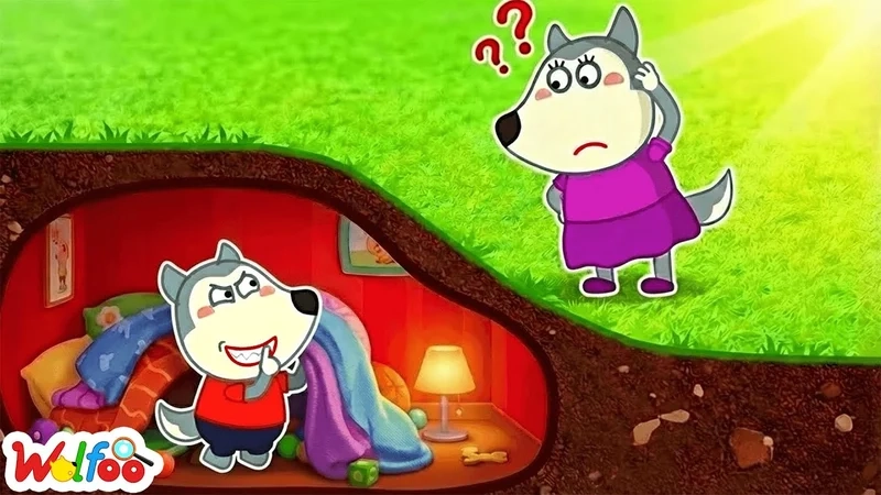 Chơi không giới hạn cùng wolfoo games online free